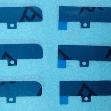 Conductive cloth die cutting